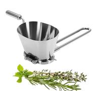Chopper de persil en acier inoxydable - Mini robot culinaire, broyeur pratique | Cutter d'herbes léger avec une lame forte, gadget de coupe à ail à oignon