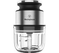 Chopper Electric - Mini hachoir - rechargeable par USB - sans fil - 300ML - câble USB inclus - Argent