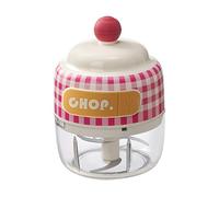 Choppeur Électrique À L'ail - 13 X 7,5 Cm À L'ail Électrique Presse, Robot Culinaire Sans Fil Portable, Hélicoptère De Légumes Léger | Outil De Cuisine De Processeur Pour Couper La Viande De Poulet À