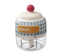 Choppeur Électrique À L'ail - 13 X 7,5 Cm À L'ail Électrique Presse, Robot Culinaire Sans Fil Portable, Hélicoptère De Légumes Léger | Outil De Cuisine De Processeur Pour Couper La Viande De Poulet À