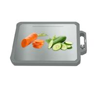 Chopping Board - Stainless Steel Kitchen Cutting Board | Mat Food Grade | Double Sided Non-slip Design For Versatile Vegetable Prep And Baking, Ideal For Home, Restaurant