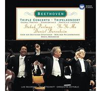 Chor der Deutschen Staatsoper - Beethoven - Triple Concerto ~ Choral Fantasy / Perlman, Yo-Yo Ma, Berliner Phil., Barenboim (UK Import)