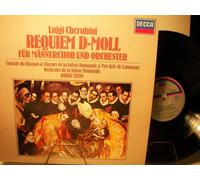 CHORALE DU BRASSUS & CHEURS DE LA SUISSE ROMANDE & PRO ARTE DE LAUSANNE - LUIGI CHERUBINI - REQUIEM D-MOLL FÜR MÄNNERCHOR UND ORCHESTER - DECCA DIGITAL - VINYL