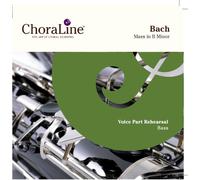 ChoraLine Voice Part Rehearsal Recordings - Bach Mass in B Minor BASS Voice Part Rehearsal CD