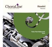 ChoraLine Voice Part Rehearsal Recordings - Handel Messiah BASS Voice Part Rehearsal CD