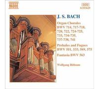 Chorals Pour Orgue Bwv 718-741, Préludes & Fugues Rübsam, Orgue