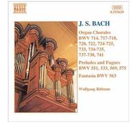 Bach, J.S. – Chorals pour orgue BWV 718–741 et Préludes & Fugues (Rübsam)