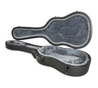 Chord | Étui de Guitare Classique moulé en EPP | Étui Rigide léger pour Guitare Acoustique et Classique avec Doublure en Peluche, Clips verrouillables et bandoulière | Étui de Rangement de Protection