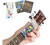 ChordBuddy « Fabriqué aux États-Unis » - Système d’apprentissage de guitare livré avec un livre de chansons, un plan de cours, une application - ChordBuddy pour droitier