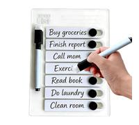 Chore Board for Kids - Magnetic Erasable Routine Chart, Daily Task Pad