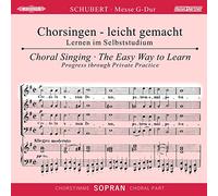 Chorstimme Sopran - Messe G-Dur [Import]