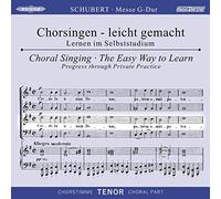 Chorstimme Tenor - Messe G-Dur