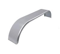 CHORUS Garde-Boue Tandem 14" en métal pour remorque 1575x255mm | En acier galvanisé de 1 mm pour roues de 14 pouces. Idéal pour remorques agricoles, porte-voitures et plateaux double essieu.