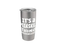 Chose d"amoureux de voyage Peekskill que vous ne comprendriez pas Gobelet isotherme en acier inoxydable double paroi