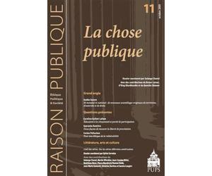 Chose publique Numéro 11 - Pur - Presses Universitaires Rennes - broché - Revue