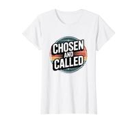 Chosen and Called T-Shirt Graphique avec Valeur, Femme, Blanc, XL