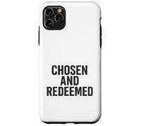 Chosen and Racheted. Citation chrétienne Vintage. Coque pour iPhone 11 Pro Max