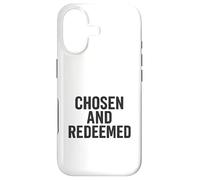Chosen and Racheted. Citation chrétienne Vintage. Coque pour iPhone 17