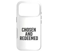 Chosen and Racheted. Citation chrétienne Vintage. Coque pour iPhone 17 Pro
