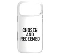 Chosen and Racheted. Citation chrétienne Vintage. Coque pour iPhone 17 Pro Max