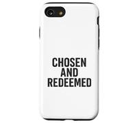 Chosen and Racheted. Citation chrétienne Vintage. Coque pour iPhone SE (2020) / 7/8