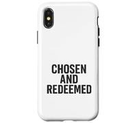 Chosen and Racheted. Citation chrétienne Vintage. Coque pour iPhone X/XS