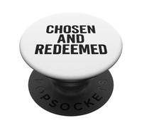 Chosen and Racheted. Citation chrétienne Vintage. PopSockets PopGrip Adhésif