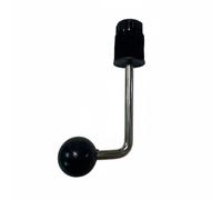 Chosertory 2 Pièces Support de Cymbale Clamp Fixation Réglable Bras Articulé Accessoire Compact pour Batterie Convient aux Musiciens Kit Pratique Scène de, Support De Cymbale À Angle Droit 40MM