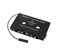 Chosertory Adaptateur Cassette Bluetooth sans Fil | Plug And Play, Rechargeable pendant l'écoute, Adaptateur Cassette pour Voiture, déplacements, Conducteurs