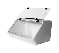 Chosertory Aquarium pour Comprenant Un Habitat pour, Un Terrarium pour Amphibiens et Une Boîte D'élevage en Acrylique Transparent avec, Blanc