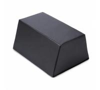 Chosertory Banc de Fitness Ajustable pour Fessiers Base de Coussin d'Appui Cale Trapézoïdale Mousse Dense EPE et Cuir PVC pour Confort et Tenue Finitions