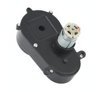 Chosertory Boîte de Vitesses Électrique pour Voiture Enfant Moteur de Direction Ensemble Transmission Boîtier Réducteur Compatible 6V 12V Montage Rapide, 6V