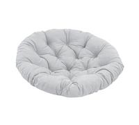 Chosertory Coussin de Chaise de 50 Cm pour Fauteuils œuf, Tapis de Siège de Jardin pour Chaises Berçantes, Gris clair