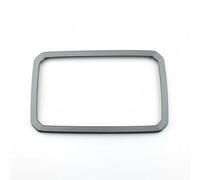 Chosertory Couvercle d'Affichage Bague de Compteur Cadre de Tableau de Bord Instrument Bordure Aluminium Alliage Aspect Soigné Cockpit pour 350 2025 et 750 2025, Titanium