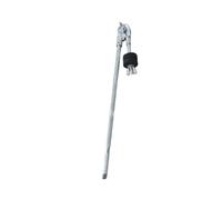 Chosertory Cymbal Stand Clamp Support de Cymbale Bras d'Extension Pince de Batterie Articulée Réglable avec Manchon de Protection, Tige De Cymbale Inclinée À Tête Métallique