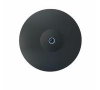 Chosertory Cymbale Électronique Pad pour Batterie Électronique Déclenchement Sensible Courbure Améliorée Zone Complète Résistance à l'Usure Adapté aux, 14 Po Double Gâchette