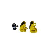 Chosertory Drum Pedal Cam Came Tambour Basse Pignon Ressort Pièces Pédale Remplacement Réglable pour Performance Mécanique Souple Adapté aux Tournées Salles de Répétition, Jaune