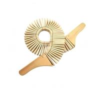 Chosertory Educational Percussion de Instrument Musical Éducatif Percussion Bois Articulée Fouet Sonore Courbure Élégante Construction Visuelle Tenue Confortable