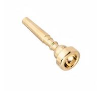 Chosertory Embouchure de Trompette Embouchure Bec Buse Embout Cuivre Plaqué Timbre Éclatant Facilité d'Attaque Compatibilité Large Modèles Courants Adaptée aux, Or, 7C