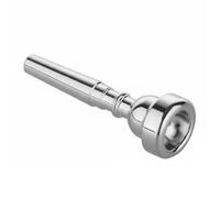 Chosertory Embouchure de Trompette Embouchure Bec Buse Embout Cuivre Plaqué Timbre Éclatant Facilité d'Attaque Compatibilité Large Modèles Courants Adaptée aux, Argent, 3C