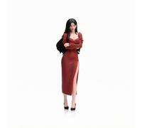 Chosertory Figurine en Résine Figurine Miniature Modèle Statuette Personnage Aspect Réaliste Posture Élégante et Peinture Soignée Matériau Résine Robuste pour
