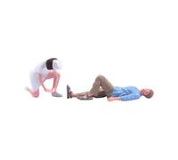 Chosertory Figurines En Résine à L'échelle 1/64 pour Dioramas et Maquettes D'architecture
