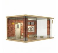 Chosertory Garage Miniature USB Diorama Voiture