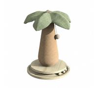 Chosertory Griffoir en Forme Cocotier Décoratif Griffoir sur Pied Base en Bois Simple à Ntoyer pr Intérieur, lon, S