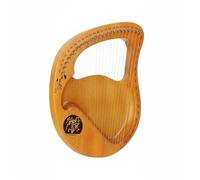 Chosertory Harpe Lyre Instrument à Cordes Harpe de Débutant Harpe de Structure Ergonomique Portable Vibrations Douces Marquages des Notes Initiation Enfants, 24-String, PlanchePapillonBois