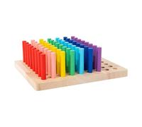 Chosertory Jeu Sensoriel éducatif en Bois pour Trier, Reconnaître et Appréhender Les Couleurs à L'école