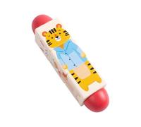 Chosertory Jouet Rotatif En Bois, Bloc de Puzzle Rotatif, Jouet de Construction En Bois, Jouet de Puzzle pour 1 à 3 Ans, Animaux