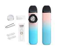 Chosertory Kazoo Sifflet Instrument à Vent Mélodique Sifflet Kazoo Embouchure Diaphragme Réglable Silicone Confort Main Nettoyage Rapide Embout Remplaçable avec, Dégradé Bleu+Rose