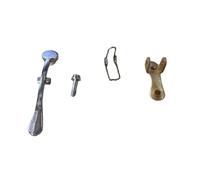 Chosertory Kit de Clés D'eau pour Trombones Altos, Pièces Détachées, Entretien Professionnel avec Vis à Ressort, Kit de Montage pour Soupape D'éjection