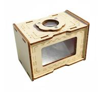 Chosertory Kit Physique Matériel Scolaire Ensemble DIY Visionneuse Construction Bois pour Pratique Scientifique Exploration Assemblage Adapté à l'Usage en Classe Projet Découverte, Viseur 2